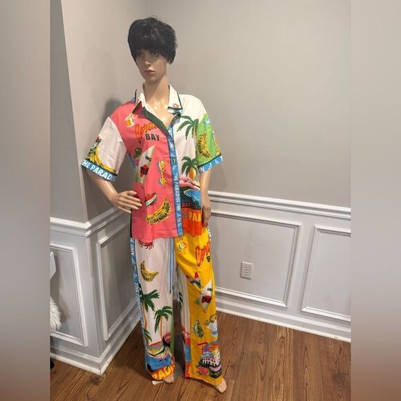 NWOT 2 piece pants set from MinaaMonroe - Picture 3 of 5